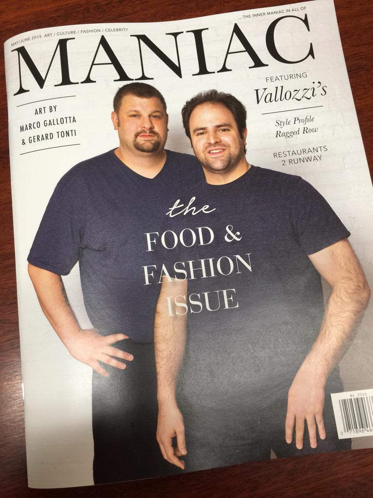 Local_pgh's tweet photo. @ManiacMagazine just picked up the Food &amp; Fashion issue @BRGRpgh! Looks great! @RaggedRow @VallozzisPgh http://t.co/np1KamB7hT