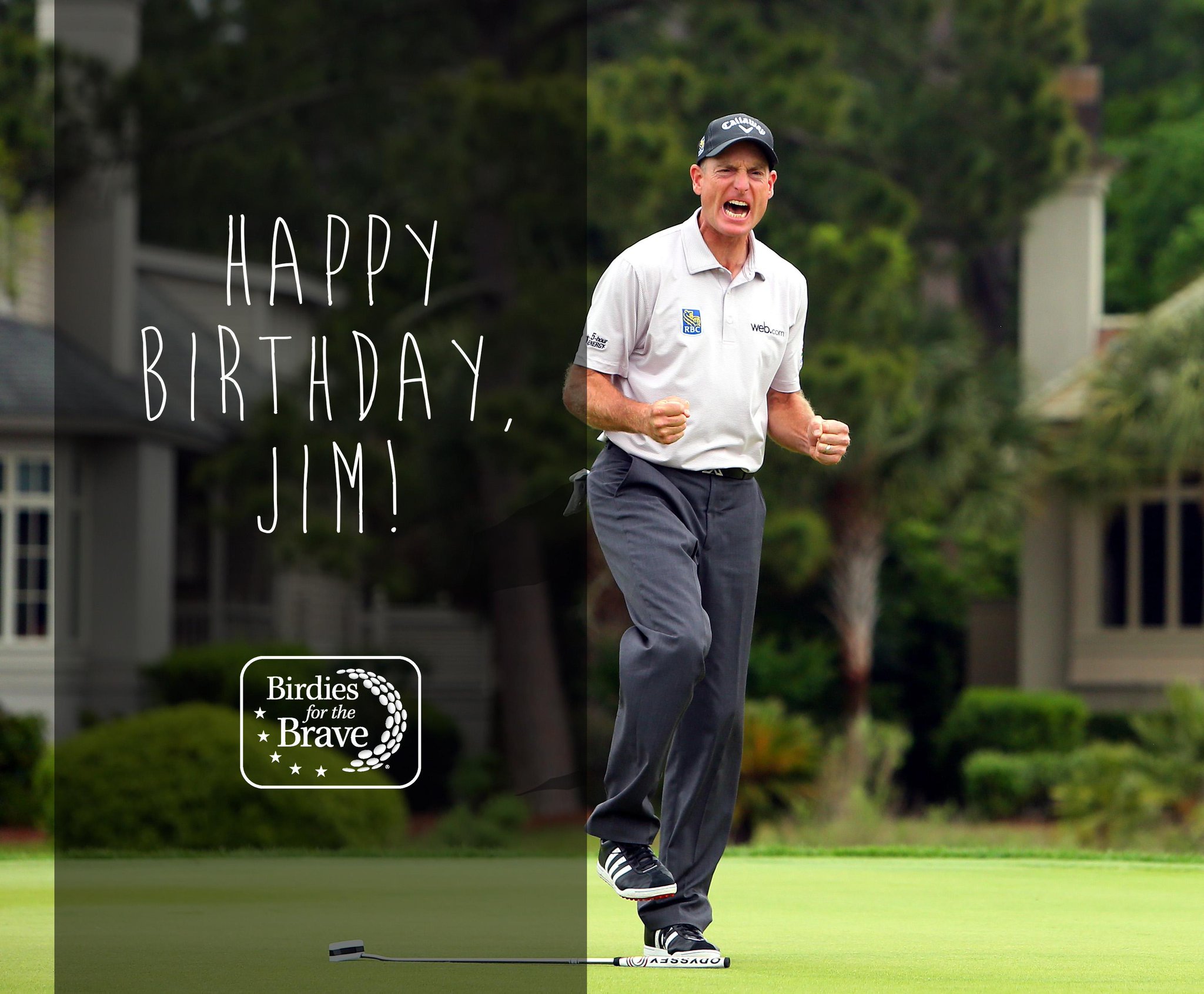 Happy Birthday to No. 5 on the Official World Golf Ranking, Jim Furyk! 