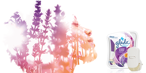 Glade's tweet image. Toss good vibes 😊 your day’s way with the scent of Lavender &amp;amp; Peach Blossom. Feel Uplifted. #FeelGlade