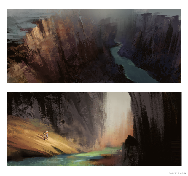 A couple #colorkeys for the #ChadZacFilm :) #apaintingeveryday 