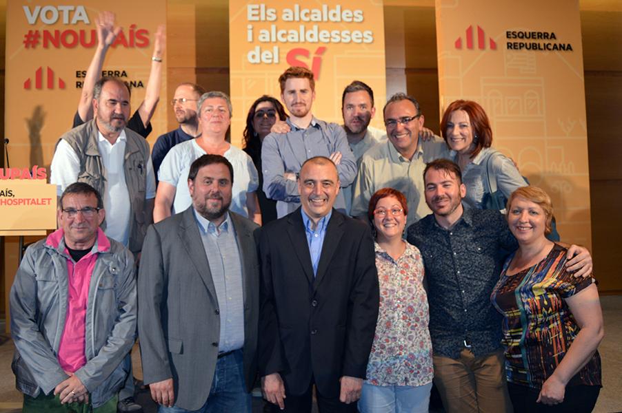 Recull de fotos de l'acte avui a La Farga​. El proper #24M tenim l'oportunitat de construir un #NouLH en un #noupaís