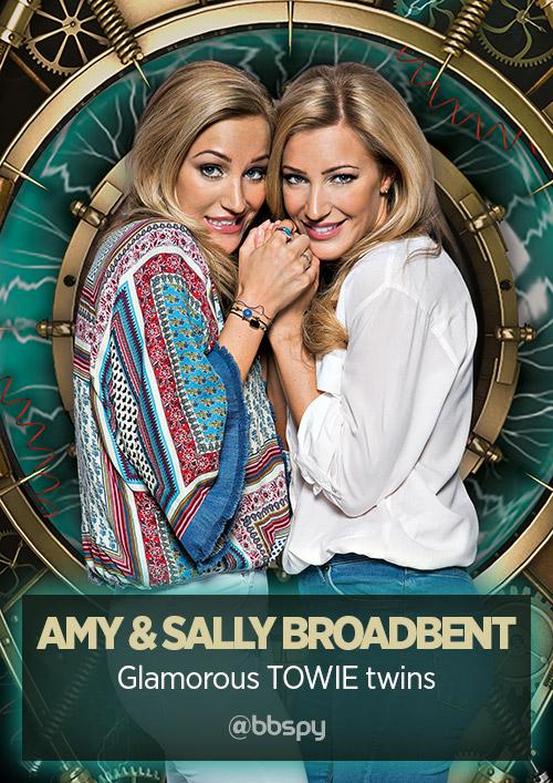 bbspy's tweet photo. Housemate nine is Manchester twins AMY and SALLY MCDERMOTT #BBUK #BBTimebomb #BBAmy #BBSally http://t.co/zkDKt8sFHM