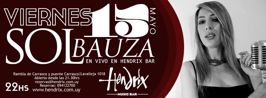 SolBauza's tweet photo. Felizmente de alta, abro el año musical este viernes en @HendrixMusicBar con FedeBalbi (viola) y LucasSoria (bata) :D http://t.co/hdtr57tusG