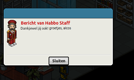 RCBoy_'s tweet image. Fijne avond en werkse nog! 
Doeii:) #Alcos @Habbo_Staff Toffe mod! :)