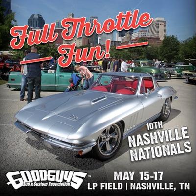 rodworx's tweet photo. Be sure to cruise on over to the awesome Goodguys Rod &amp; Custom event this weekend in Nashville, TN! http://t.co/u8r8Xv1whh