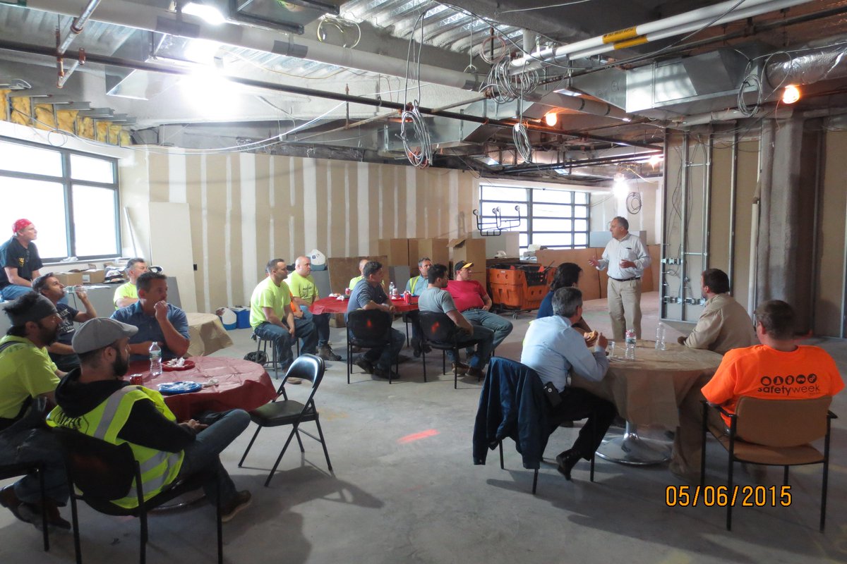 HunterRobertsCG's tweet photo. Check out what we did for #SafetyWeek2015, and remember: #safety first! #AEC #construction http://t.co/DLwLvsaiey http://t.co/XZchdbJ0De
