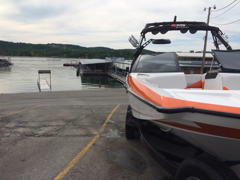 Oh hey Table Rock, it's us. Just bringing down an Axis for #surfmissouri