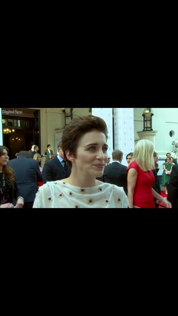 TIE90fans's tweet photo. A 'powerhouse' of a show, according to the lovely @Vicky_McClure http://t.co/dfLCtVVg82 #TIE90 #ThisIsEngland90 http://t.co/rBsT7j7PXl