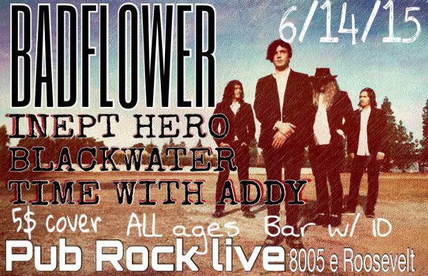 IneptHero's tweet photo. #badflower #inepthero @wearebadflower #az http://t.co/BC9hoFLhmx