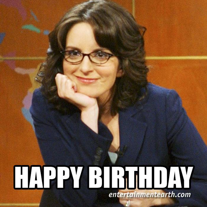 Happy 45th Birthday to Tina Fey of  Shop Collectibles:  