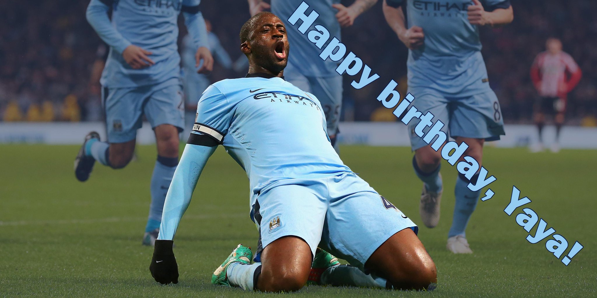 Happy birthday, Yaya Touré! The man is 32! 