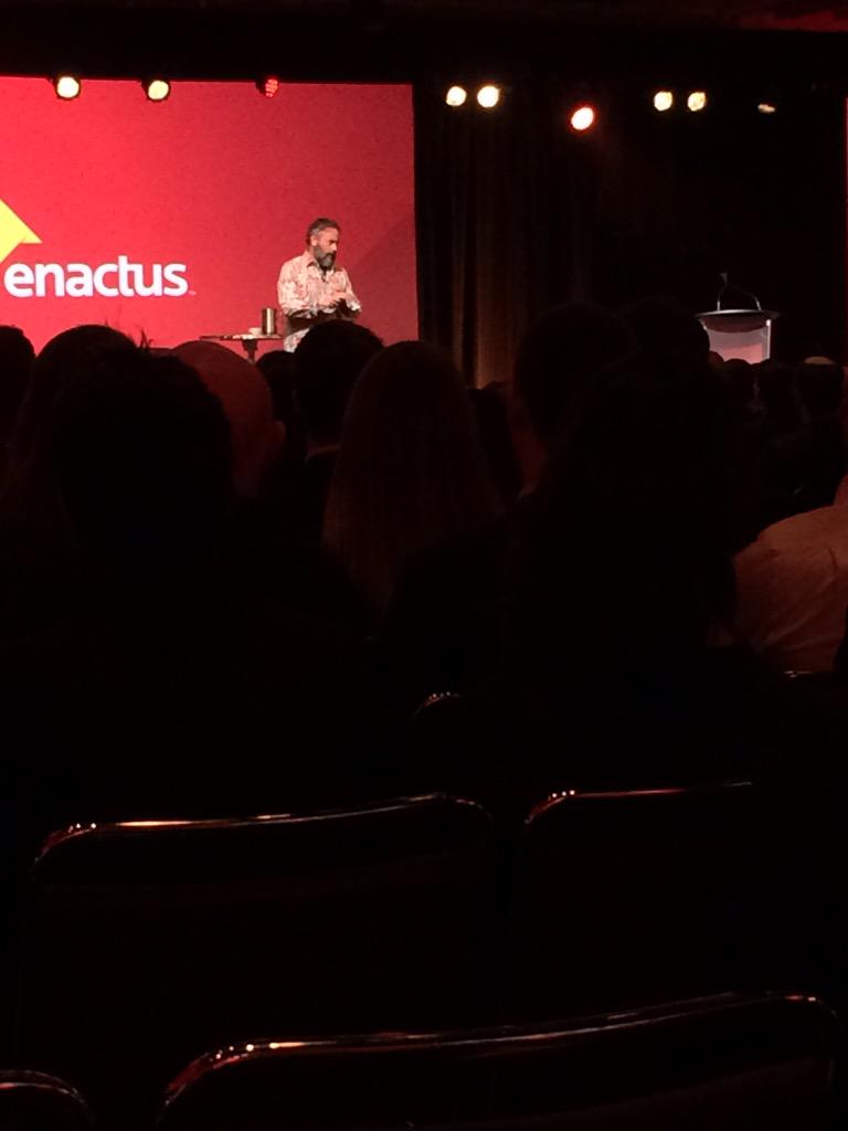 So cool to be able to listen to <a href="/WBrettWilson/">* W. Brett Wilson *</a> at #ECNationals tonight! So down to earth and real!