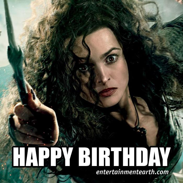 Happy 49th Birthday to Helena Bonham Carter of Harry Potter ! Shop 