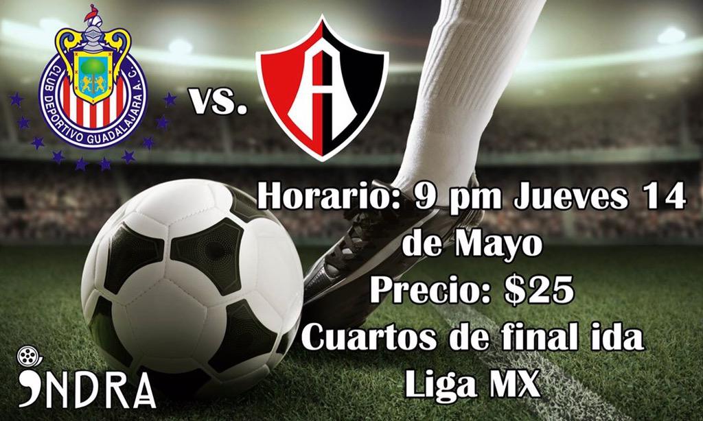 Indracih's tweet photo. En Indra pensamos en los amantes del cine, los gamers y hasta en los futboleros! No te pierdas el #ClasicoTapatío ! http://t.co/0MYl6Qftsm