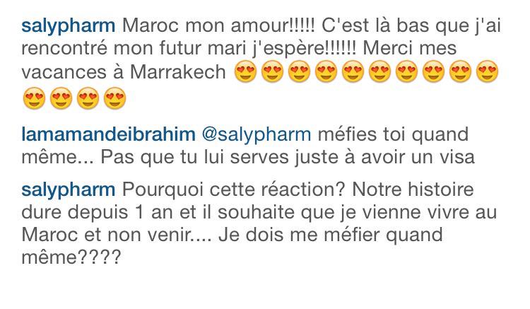 SakaSabrina's tweet photo. Pendant ce temps là sur Insta. http://t.co/jjqhSk0DkL