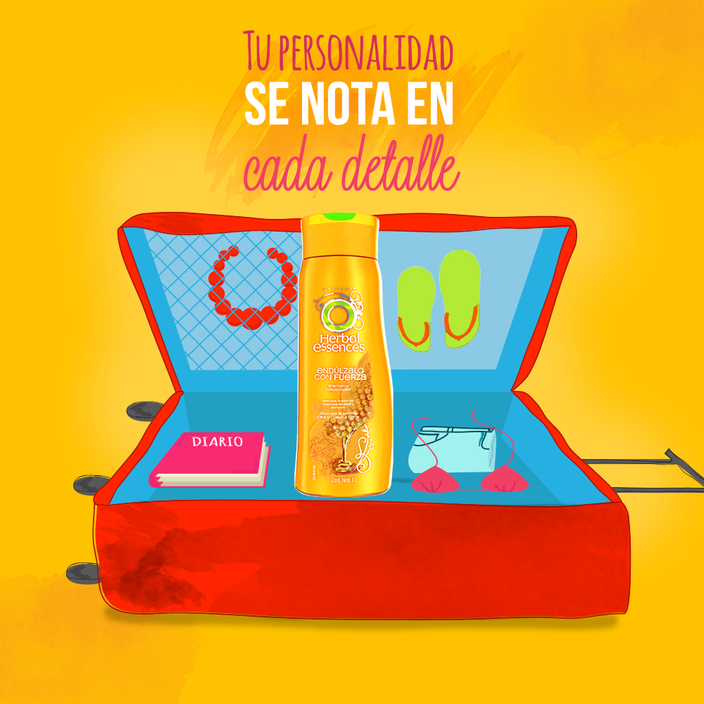 Lleva en tu maleta sólo lo que refleje tu #ActitudHerbal  ;)