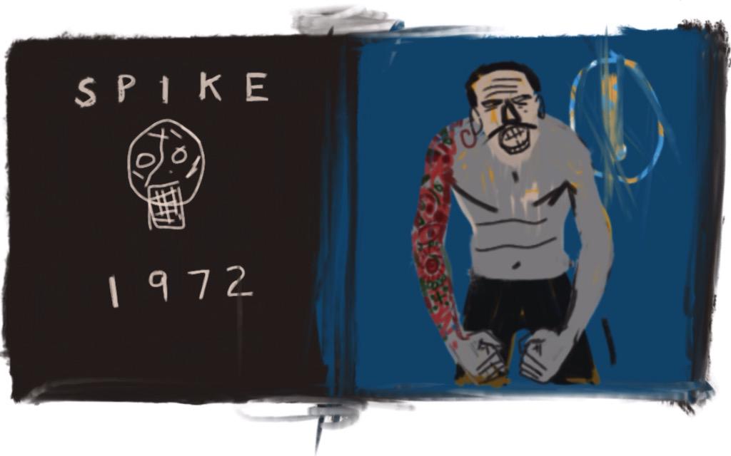 AaronWattsWeb's tweet photo. Spike 72. #art #DigitalArt #2dart #2dartbot #painting #procreateapp http://t.co/1we39i2zmd