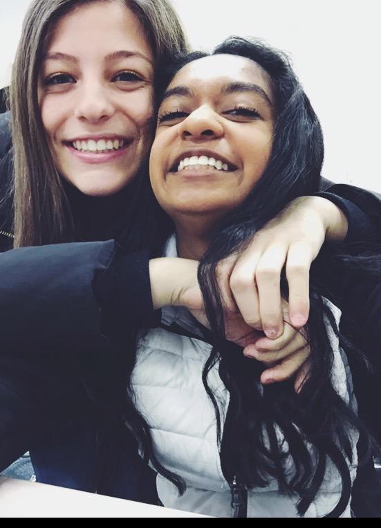 Anoushka_R's tweet photo. happy birthday to a straight dime. I thoroughly enjoy our snuggles ily @nicole_rumman #hellarough http://t.co/7sq7dX7k2Z