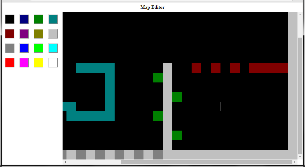 SashwaB's tweet image. Map editor for my 2d platformer in the early stages of doing some of what it's supposed to do. #1GAM