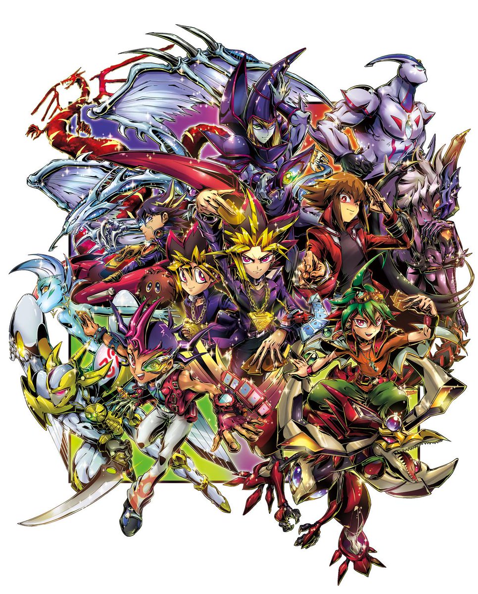 TokyoOtakuMode's tweet photo. Get your Yu-Gi-Oh feels back on! Art by TISSUECREAM #YuGiOh #childhood http://t.co/EkZNUQaVfy http://t.co/tnxRcu5r0S
