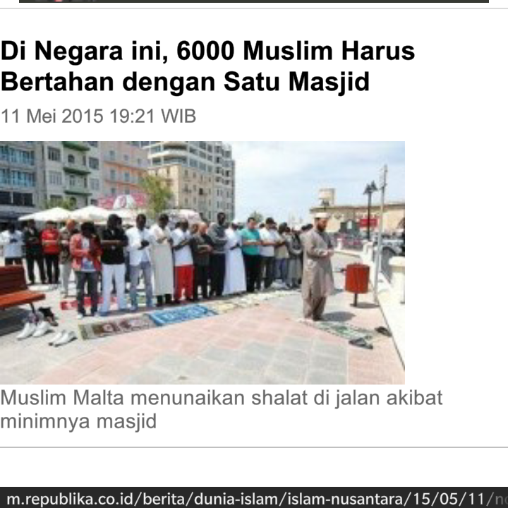 INDONESIAinLOVE's tweet photo. Masjid Mariam al-Batool, Masjid satu2nya untuk 6000 Muslim: http://t.co/qcepmVilyu