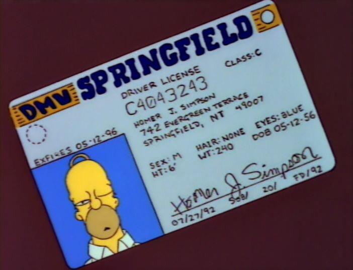 Happy birthday to Homer Simpson!       