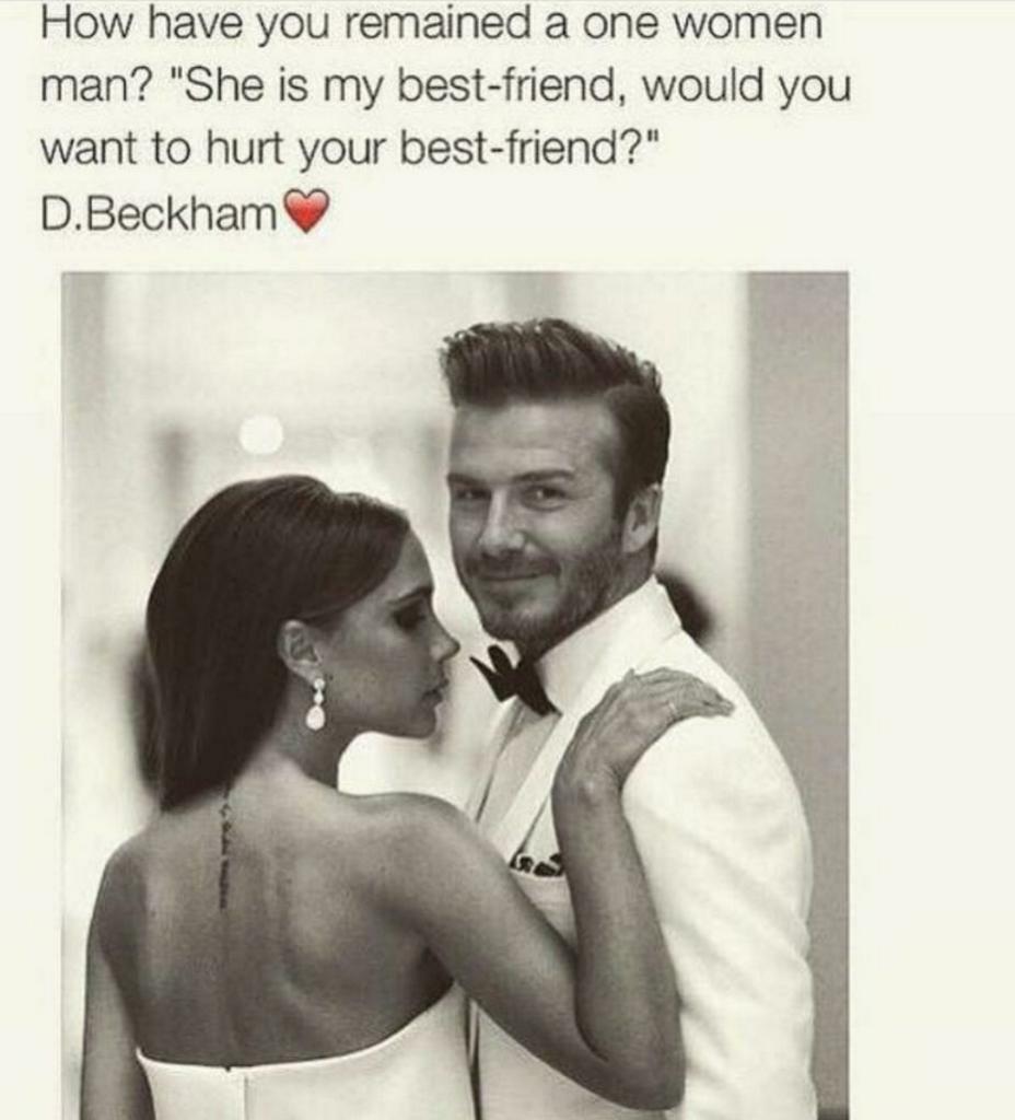David Beckham is an idol 👏