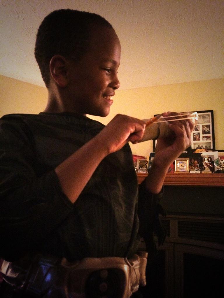 MrJFCPS's tweet photo. @PBSKIDS Manny tests out his first @DesignSquad Project!😊 @natebeatbox #Engineer #STEM #KidBatman http://t.co/LqQEFxCcHN
