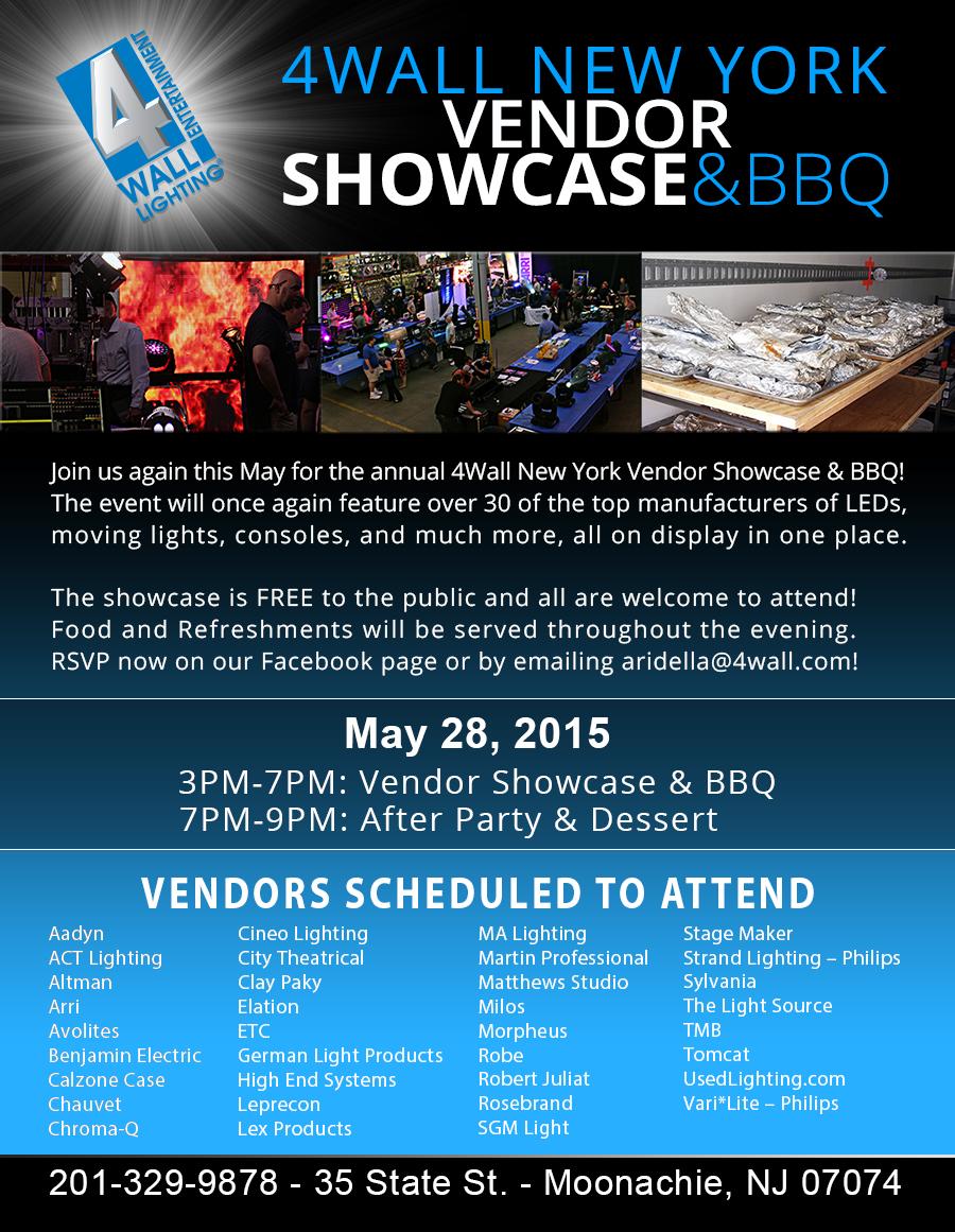 4Wall_Ridella's tweet photo. Join us this month for our free Vendor Showcase &amp; BBQ!  RSVP here: http://t.co/GXgR0UiiaO http://t.co/KzBBEnu0jm