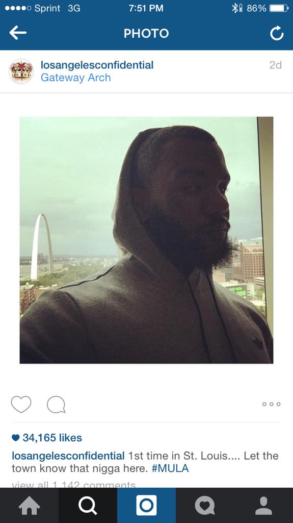 CheckmateYaw_G's tweet image. S/O to @thegame for showin my city luv 💯 #STLsalute🅱