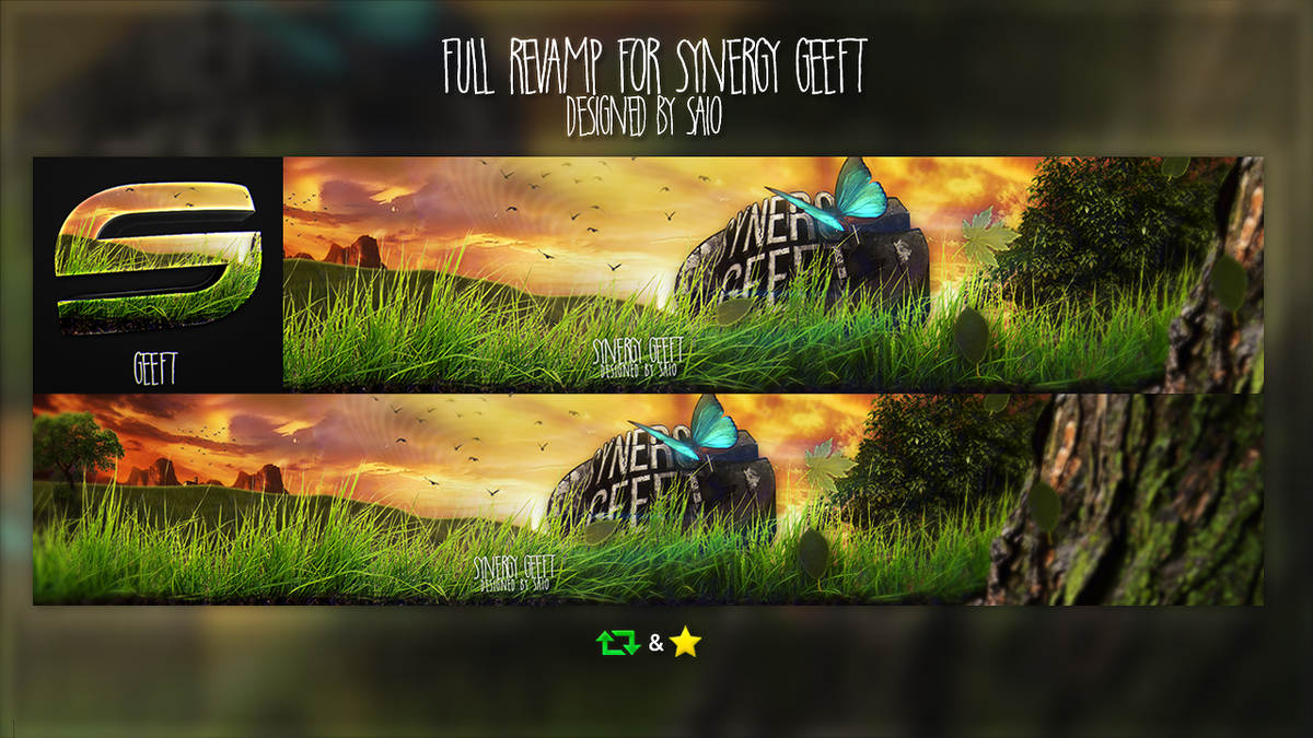 Saiosama_'s tweet image. Sick revamp I made for @SynergyGeeft  
Fav &amp;amp; RT please :)
