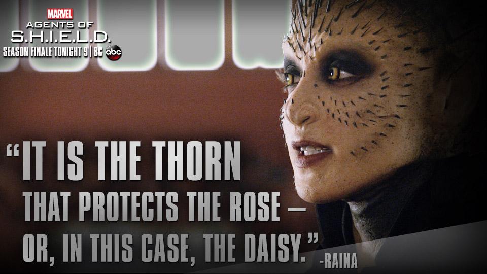 AgentsofSHIELD's tweet photo. "It is you who are destined to lead," Raina. #AgentsofSHIELD http://t.co/33I5WCZNXh
