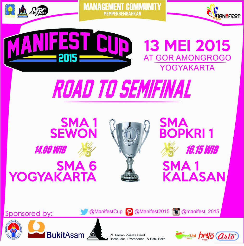 Buat y cewek2. SMA 1 SEWON vs SMA 6 YK daaan SMA BOPKRI 1 vs SM 1 KALASAN