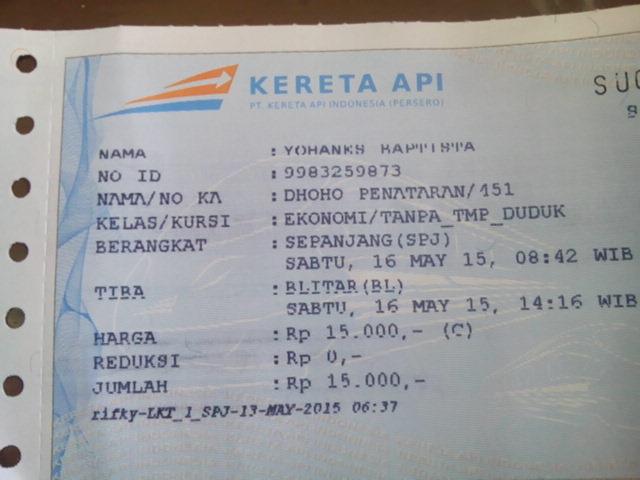 Trip pertama,langsung test FISIK