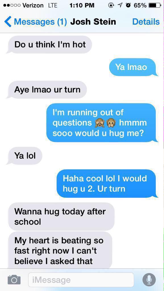 malkingenoego's tweet photo. Middle school conversations http://t.co/RsFjwE7r5q