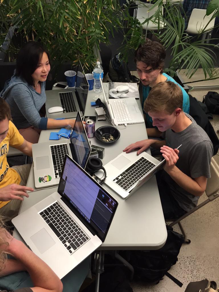 quickleft's tweet photo. There're some funnies getting underway! #HumorHackfest #QLHackfest #BSW15 http://t.co/u6i0ALzbkx