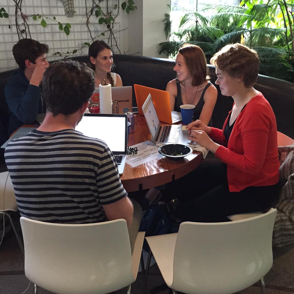 quickleft's tweet photo. There're some funnies getting underway! #HumorHackfest #QLHackfest #BSW15 http://t.co/u6i0ALzbkx