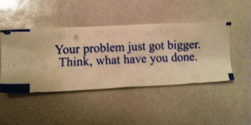 EatNowAu's tweet photo. #BadFortuneCookiesToGet  This anxiety inducer http://t.co/tMugAlOzmS