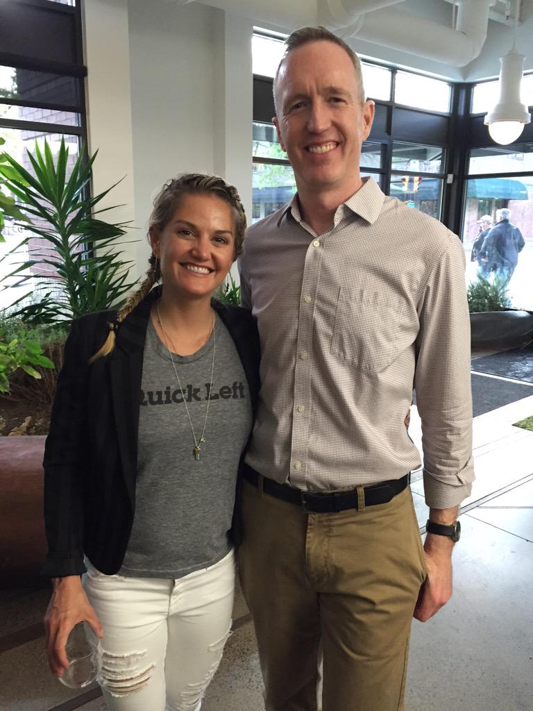 quickleft's tweet photo. Making the world a more funny place. @PeterMcGraw @MissBikesAlot #HumorHackfest #QLHackfest #BSW15 http://t.co/gwnw4C7j7v