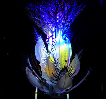 _GSPF's tweet image. Check out at @Fed_Square this June as GSPF 2014 artists @Skunk_Control  present Luminous Intervention!