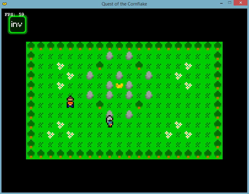 ldjambot's tweet image. Quest of the Cornflake by OneL3gend - ludumdare.com/compo/ludum-da… #LDJAM #gamedev #indiedev