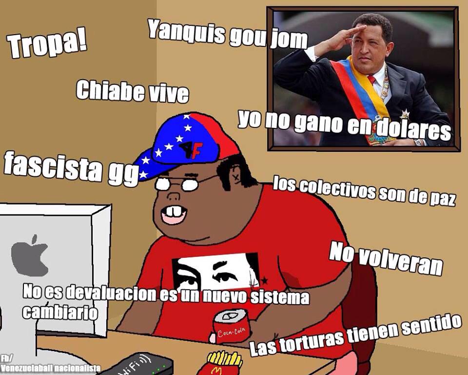 PutaTortuga's tweet photo. Chavistas are like: http://t.co/1li0qUtYvJ