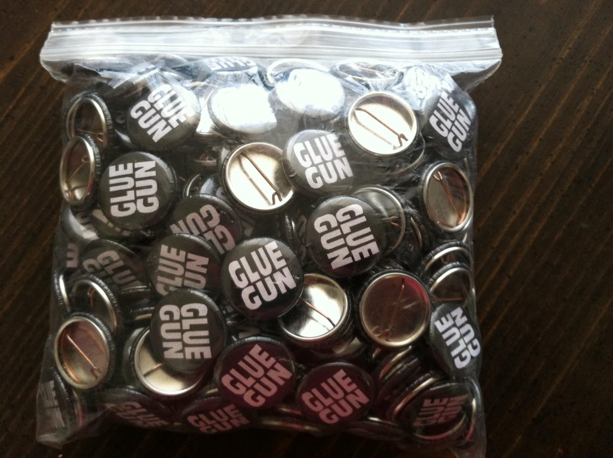 GlueGunPunk's tweet image. We'll be giving these away at our show in Las Vegas on Friday, March 22nd at TheDive Bar. Come on by!