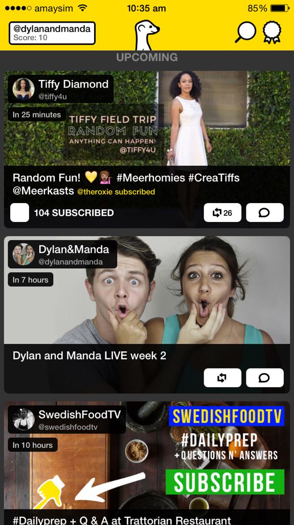 DylanAndManda's tweet image. Will you be joining the live stream today at 6pm!?