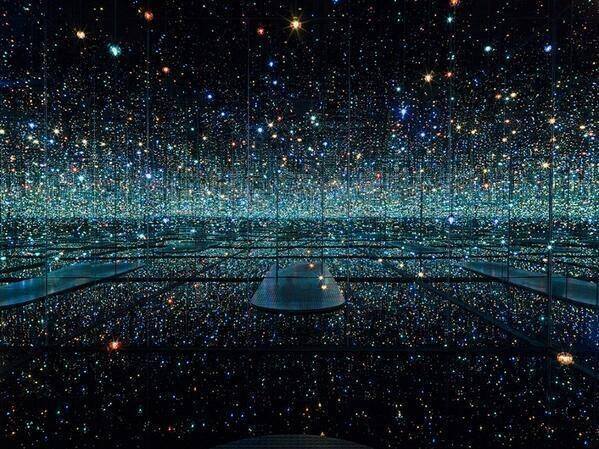 The Infinity Mirror Room in New York.