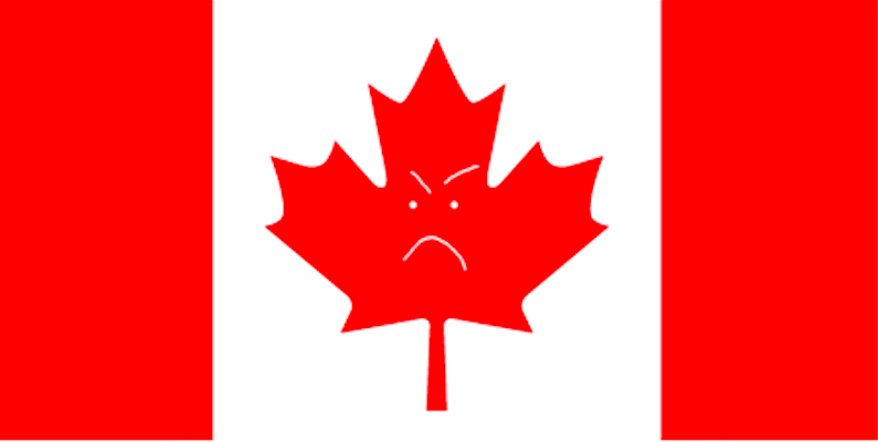 CollinSherwin's tweet photo. No Stanley Cup for Canada again? For the 22nd straight year? So sad, eh? http://t.co/xkjk1qxIM2