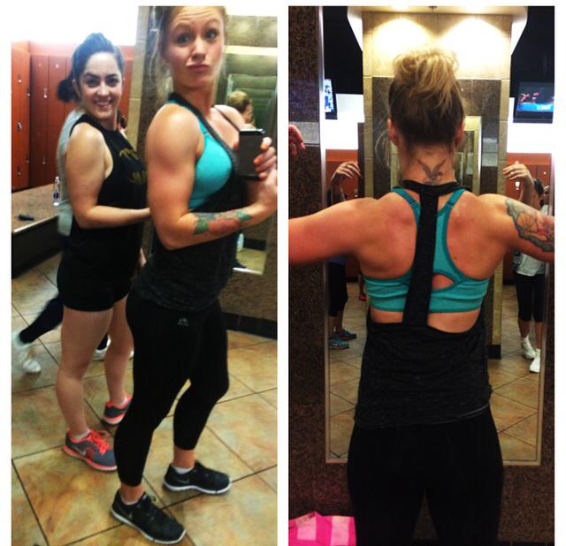 LuckyLynzee's tweet photo. After a long day at work some #weightlifting is just what I needed! #armday #fitlife #gymrat #deltporn http://t.co/EHiZX5E3Xo