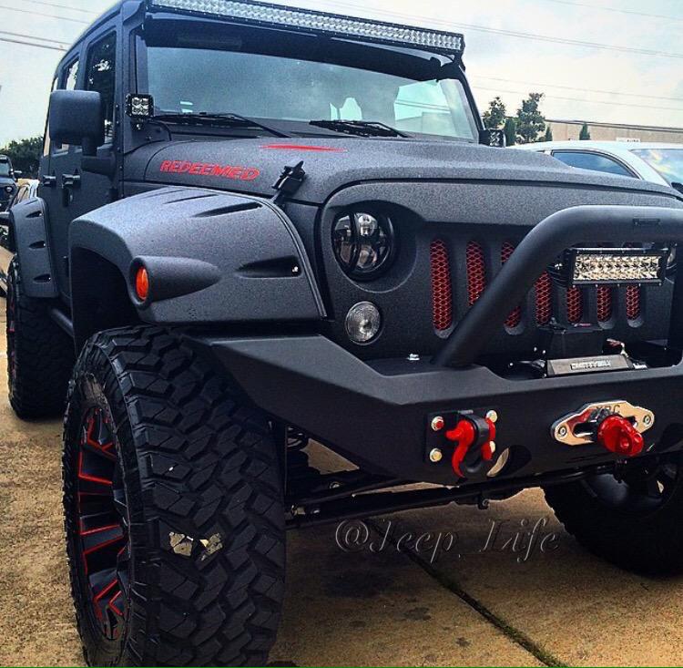 Jeep_Life's tweet photo. Murdered Out Black Baby. 😍😎 http://t.co/R0m3uWLTO0