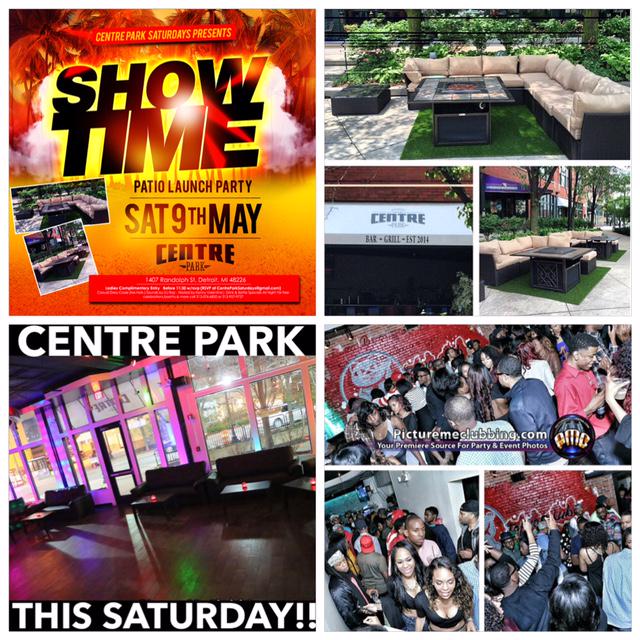 DNELSONL25's tweet photo. SHOWTIME **CENTRE PARK SATURDAYS PATIO LAUNCH PARTY** @ CENTRE PARK THIS SATURDAY!! For booths contact 3135754214 http://t.co/SLQIfeAtIY