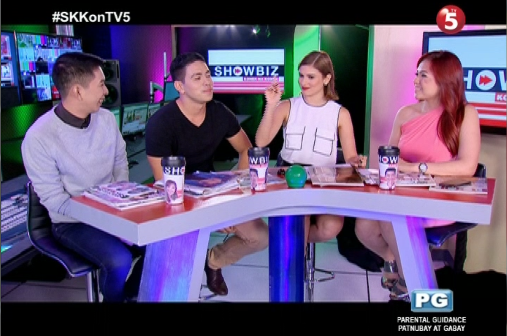 askAhra's tweet photo. "@TV5manila: Ken Anderson, inamin na may crush sya kay @ChanelMMorales! Ayiiieee! #SKKonTV5 http://t.co/zoScdxQOBR" Ayieh!  :-)
